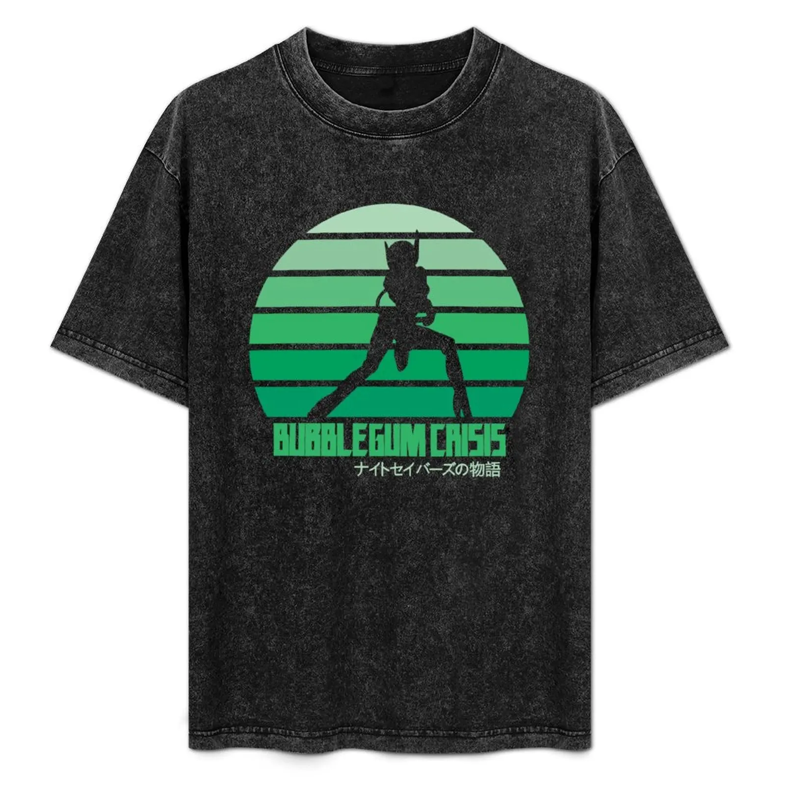 

Bubblegum Crisis - Priss Sun - GREEN T-Shirt Essential Solid Color T-Shirt