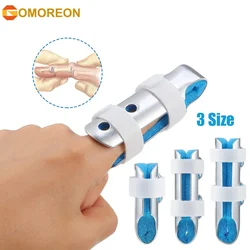 1Pcs Vinger Spalk, Vinger Brace Vinger Stabilisator Voor Gebroken Vingers Rechttrekken Artritis Knuckle Immobilisatie