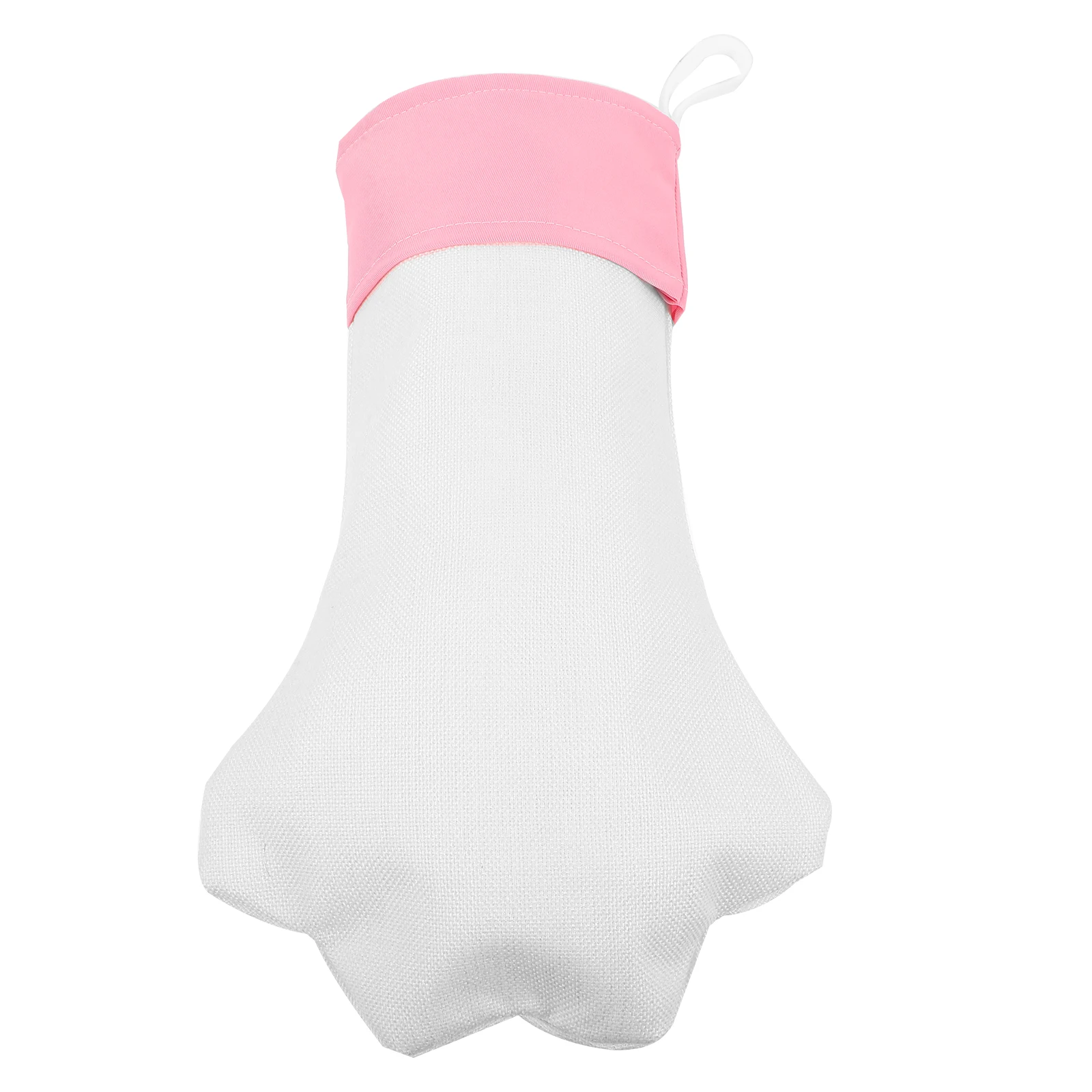 

Cat Dog Paw Gift Bags Pink Cotton Linen Cute Small Tote Jewellery Packaging Blank Heat Transfer Birthday Present Candy Bag 300g