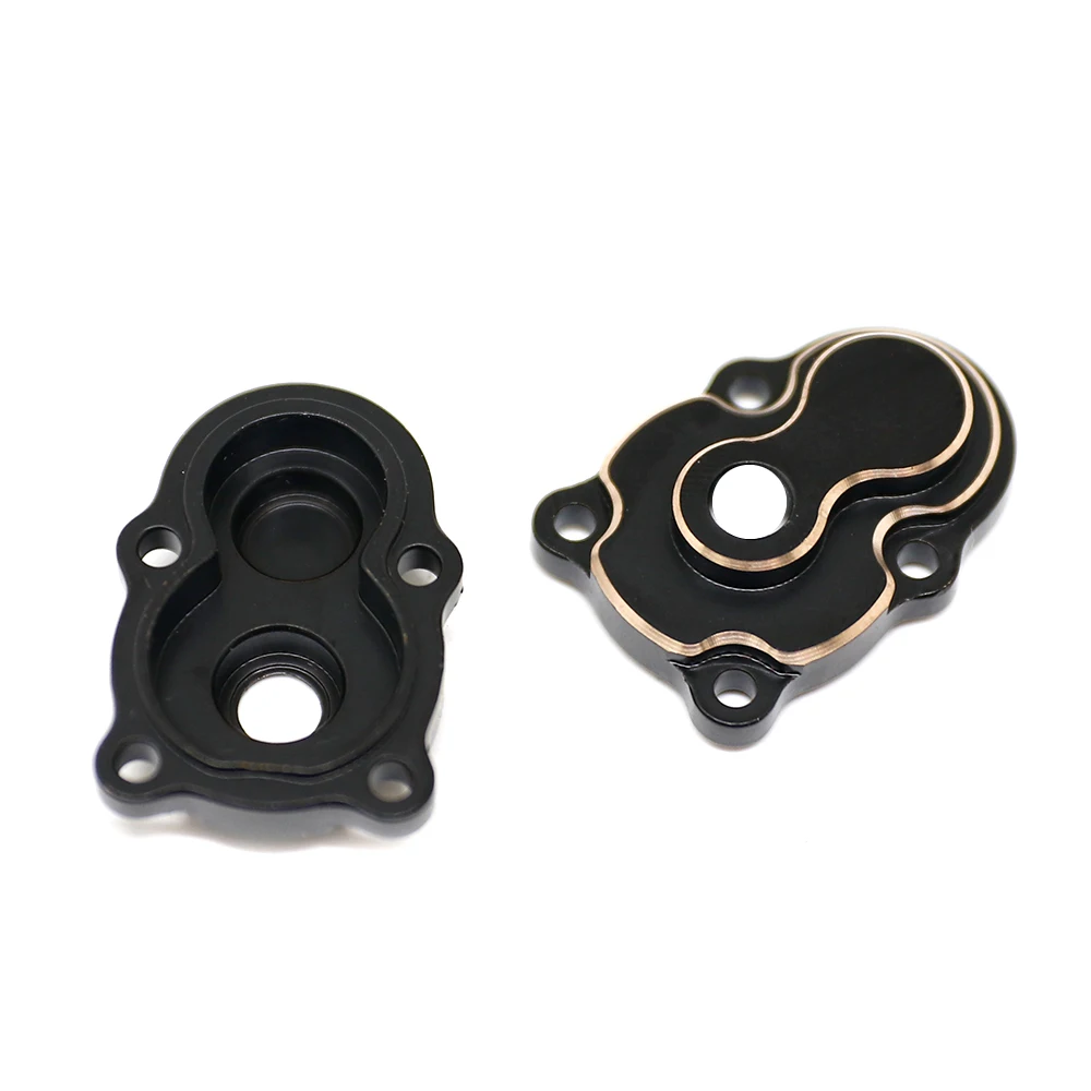 Brass Front And Rear Steering Knuckle Hub Carrier Portal Housing Counterweight For FMS FCX24 1/24 1:24 RC Crawler Car Parts