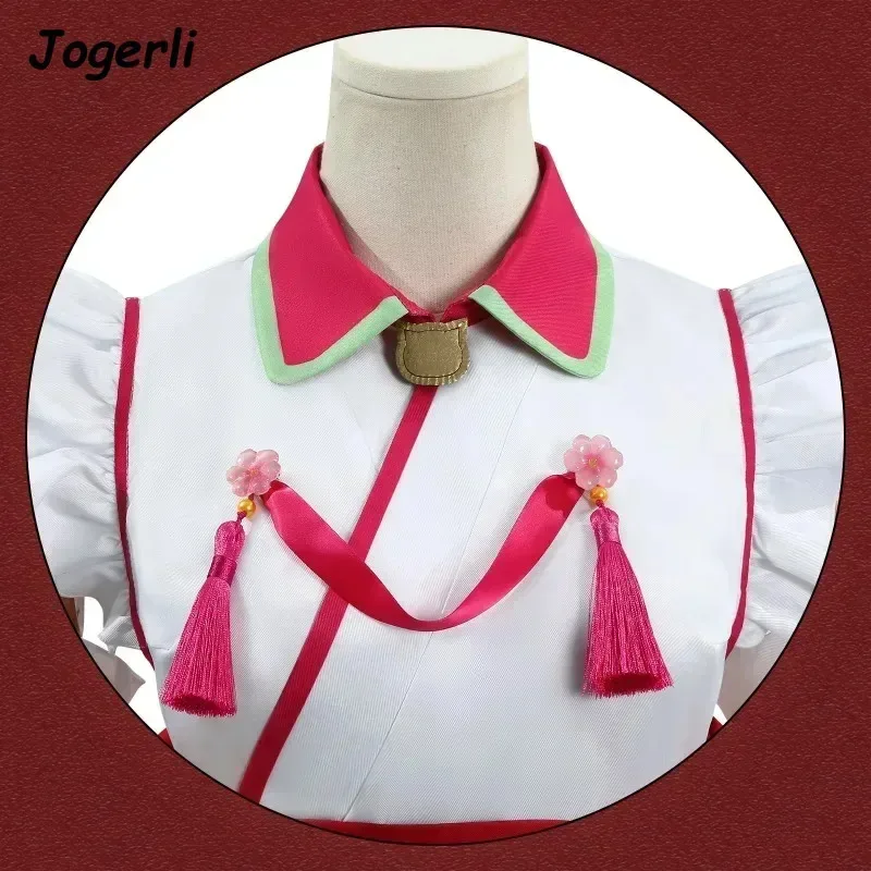 Jogerli VTuber Anime giapponesi Costumi Cosplay Idol virtuale Live Streaming Host Sakura Cos Suit Panno da donna