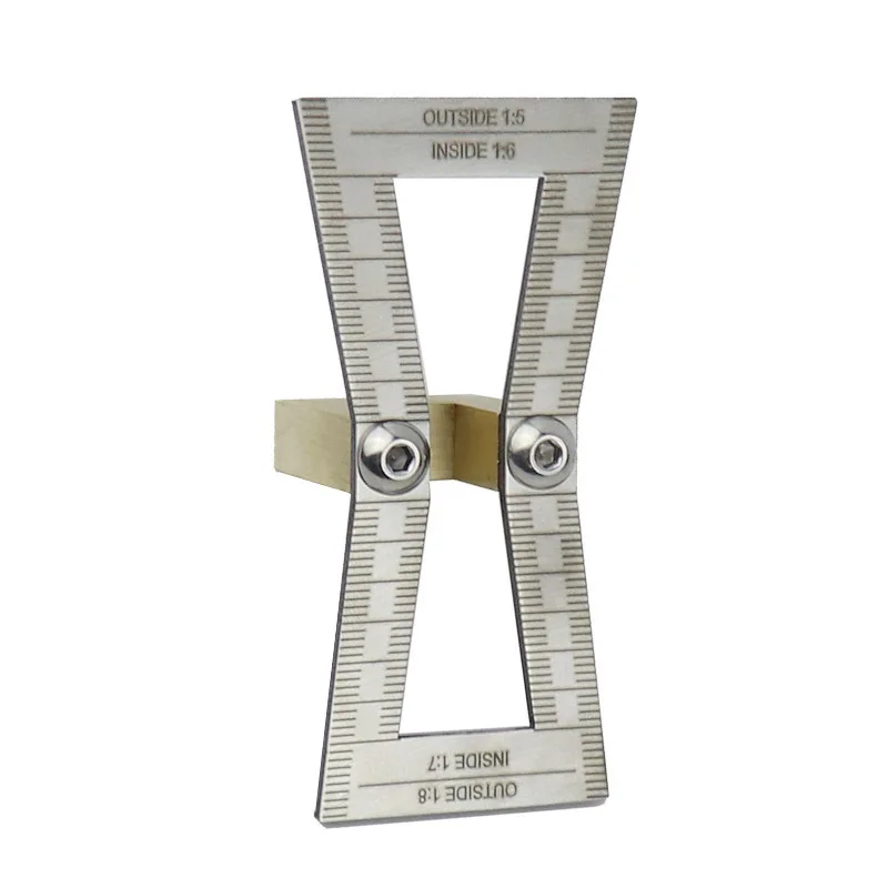 

Brass dovetail marking gauge, woodworking marking tool, tenon and mortise drawing gauge template marking tool