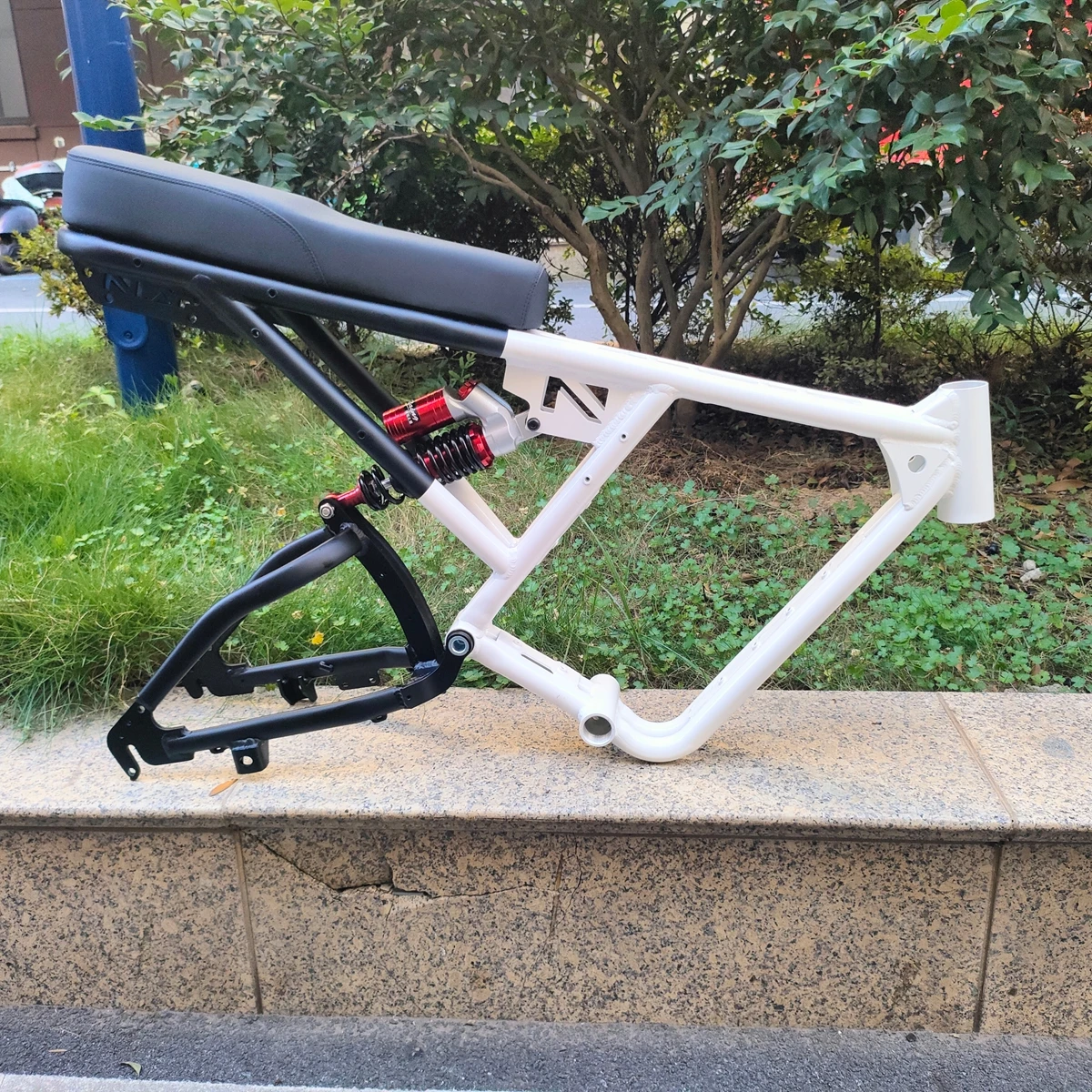 

Kalosse 190mm Rear Dropout Fat Bicycle Frame, E-Bike Frame , Electrical Snow Bike , 20x4.0, BB 120mm