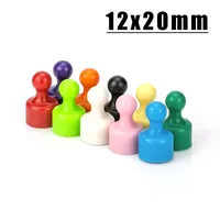 5/10/15/20/25 Pcs Super Strong Neodymium Magnetic Pushpins Sucker Thumbtack N52 Fridge Magnets Push Pin Refrigerator Whiteboard