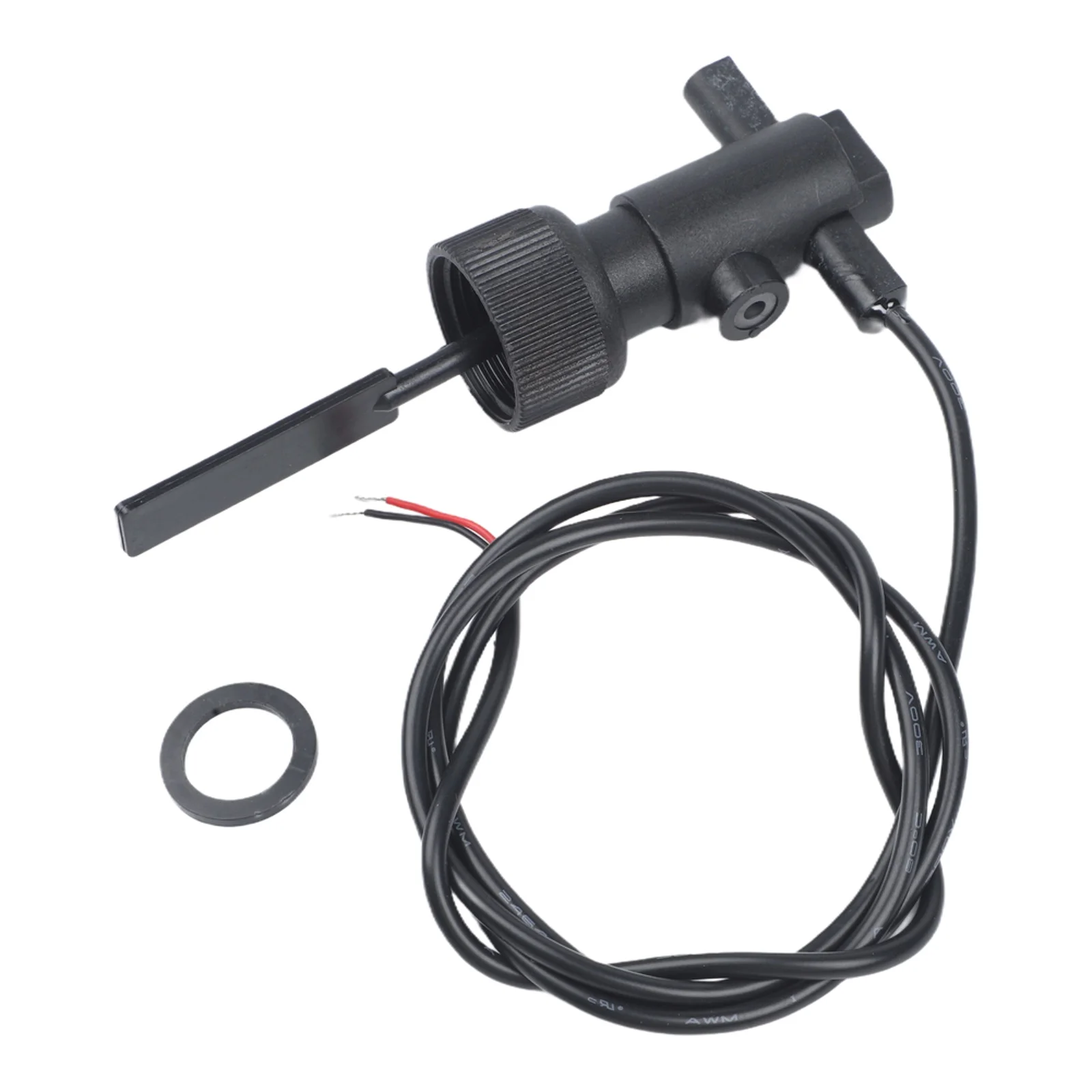Color Black Paddle Flow Switch Stable Performance Flow Sensor Flow Sensor 100V Sensor Current 0.5A Heat-resistant Plastic