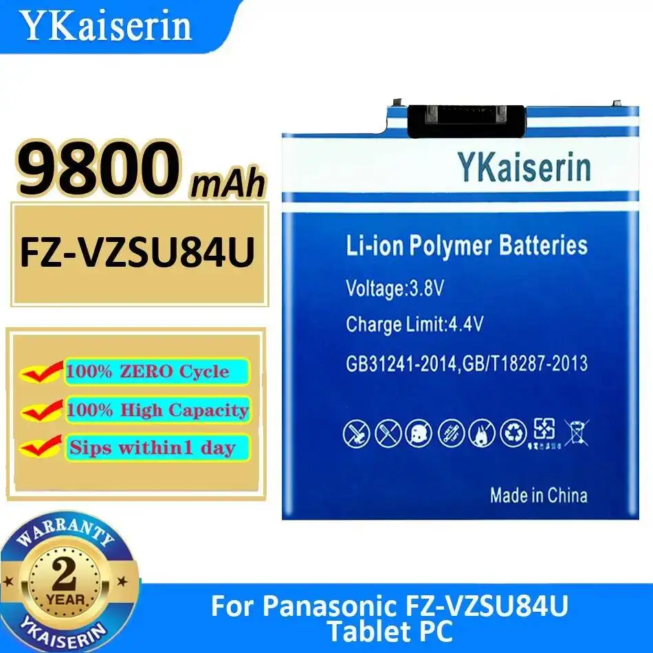 

FZ-VZSU84U Reliable Power 9800mAh Laptop Battery For Panasonic Toughbook G1 FZ‑G1A FZ‑G1B FZ‑G1C FZ‑G1D FZ‑G1F FZ‑VZSU88U