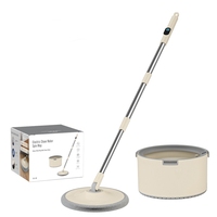 Rechargeable Rotating Fully Automatic Electric Mop Effortless Cleaning, No Hand Washing Required Dirt and Water Separation