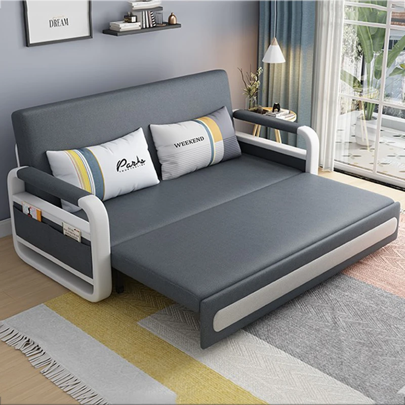 Sofás Plegables, Sofás Sencillos para Sala de Estar, Sofás Reclinables para Dormir y Relajarse, Sofacamas Plegables Multifuncionales, Muebles para el Hogar