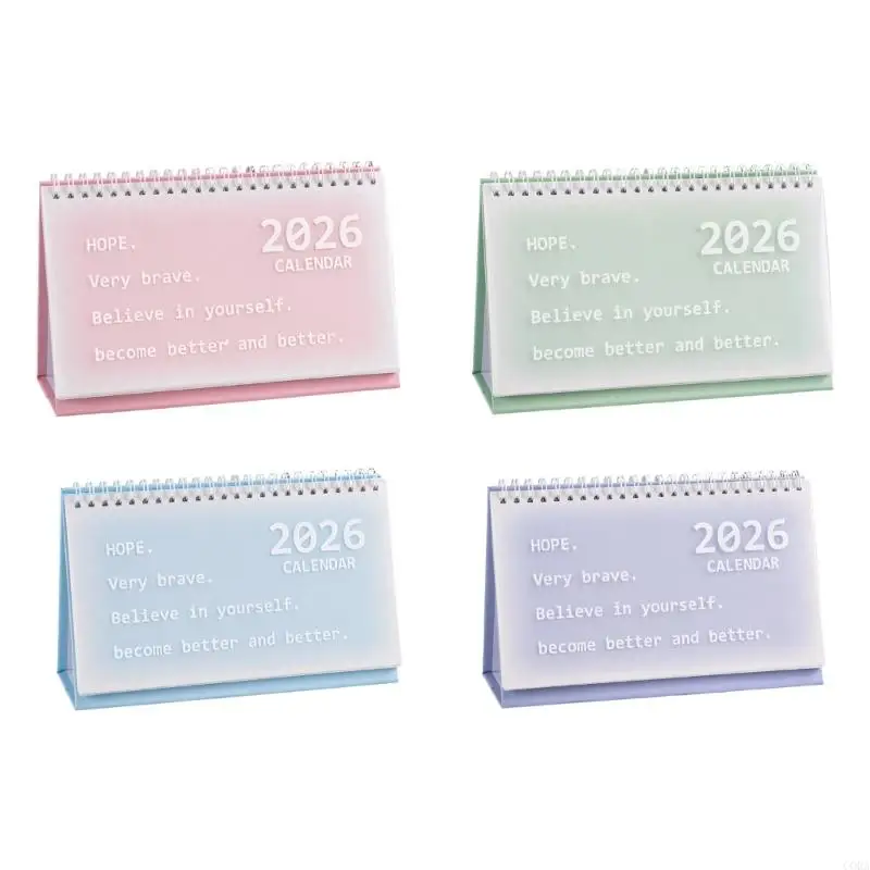 كورا 2026 تقويم مكتبي شهري لسطح المكتب، مخطط يومي لديكور المكاتب المنزلية #1