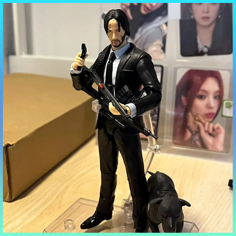 Quickly Kill John Wick Dolls Hand-Made Movable Model Of Combined Joints Desktop Ornaments Birthday Gifts Christmas For Boy