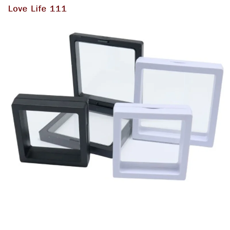 

Новые белые прозрачные подвесные витрины-футляры для ювелирных изделий, держатели для хранения ожерелий