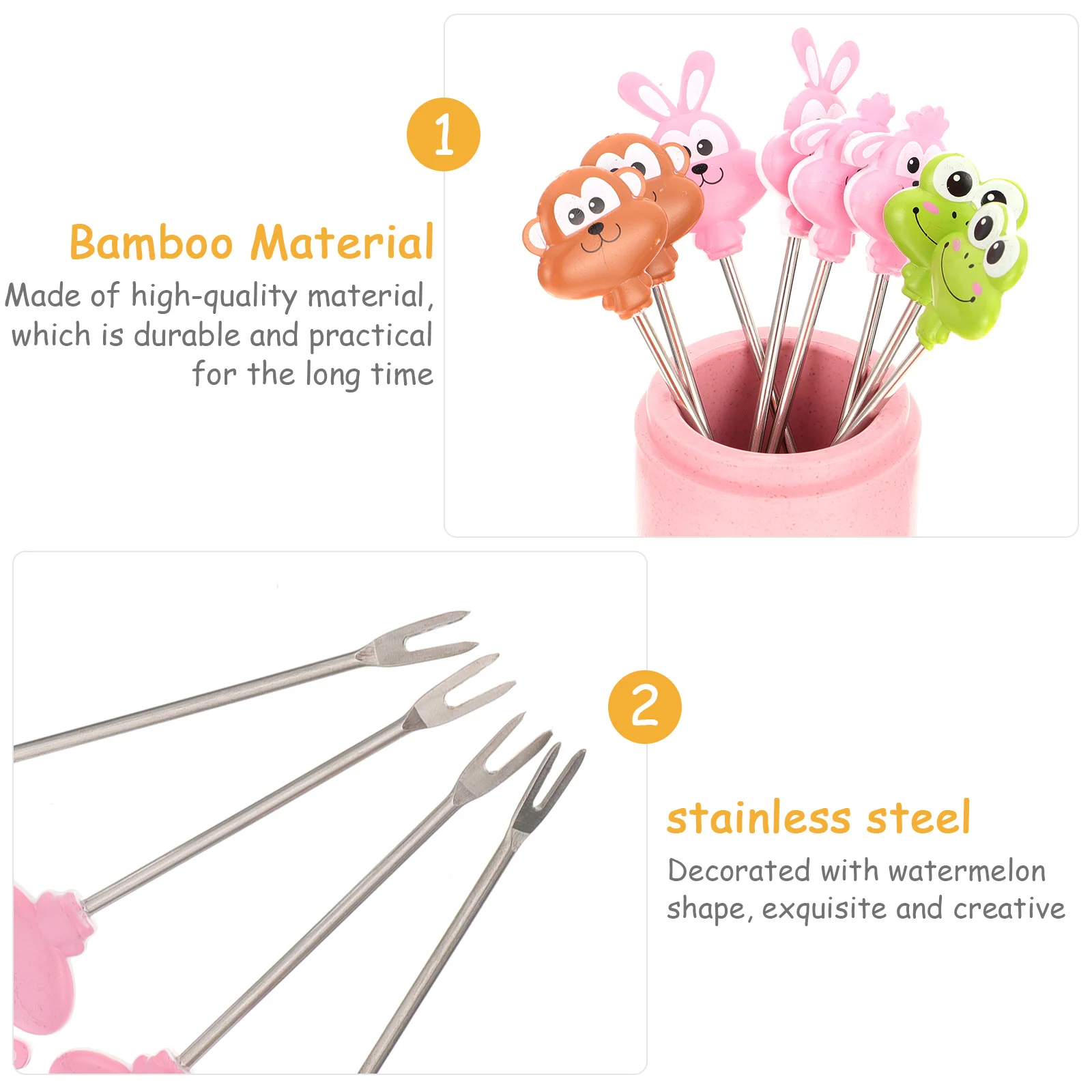 

Mini Fruit Fruit Stainless Decorative For Cocktail Steel Stainless Steel Picks Picks Cocktail Party Decorative Tool