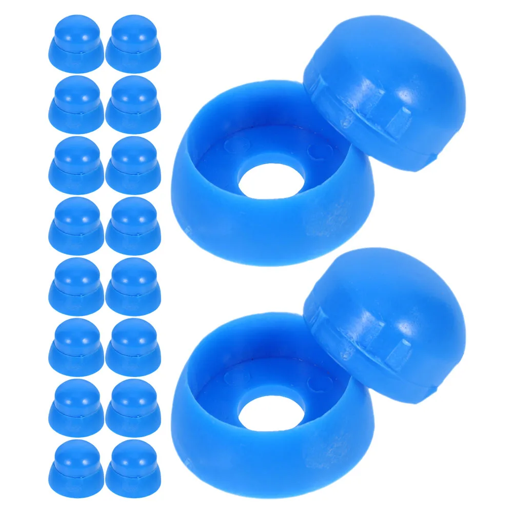 

25 Pcs Nuts Naughty Castle Hat Plastic Screw Bolt Covers Playground Caps Swimming Pool