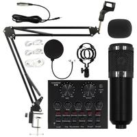 Condenser Microphone Set Professional Condenser Microphone Set User Friendly Live Streaming Kit Recording Studio Supplies For