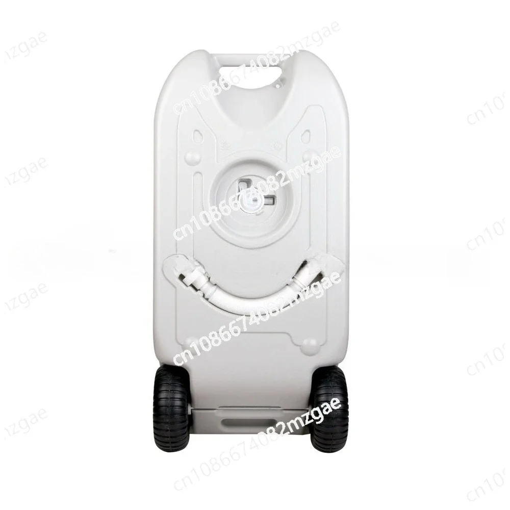 Portable 40L Water Tank with Wheels for RV Camping, Van Conversions, Overland Trucks & Road Trips - Lightweight Large Capacity