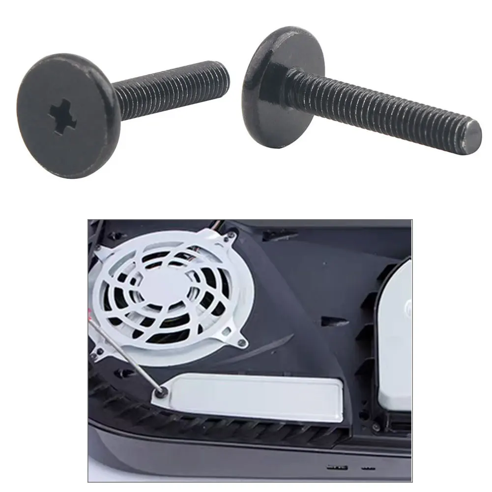 2Pcs Replacement SSD Cover Screw and Phillips Screwdriver Compatible with PlayStation 5 PS5 Console SSD Expansion Slot Cover