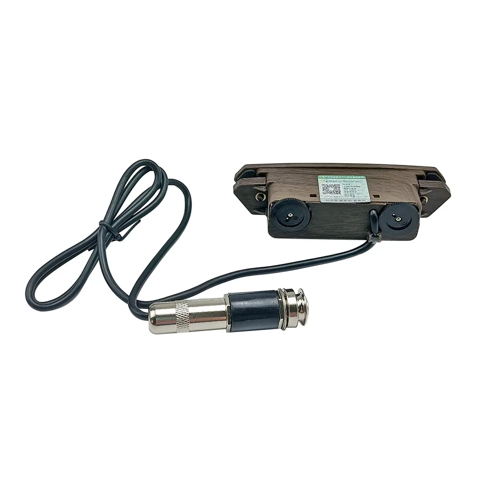 A-810 Skysonic ギターピックアップ パッシブアコースティックギター サウンドホールピックアップ ハムバッカー クリアサウンド トーンとボリュームコントロール付き