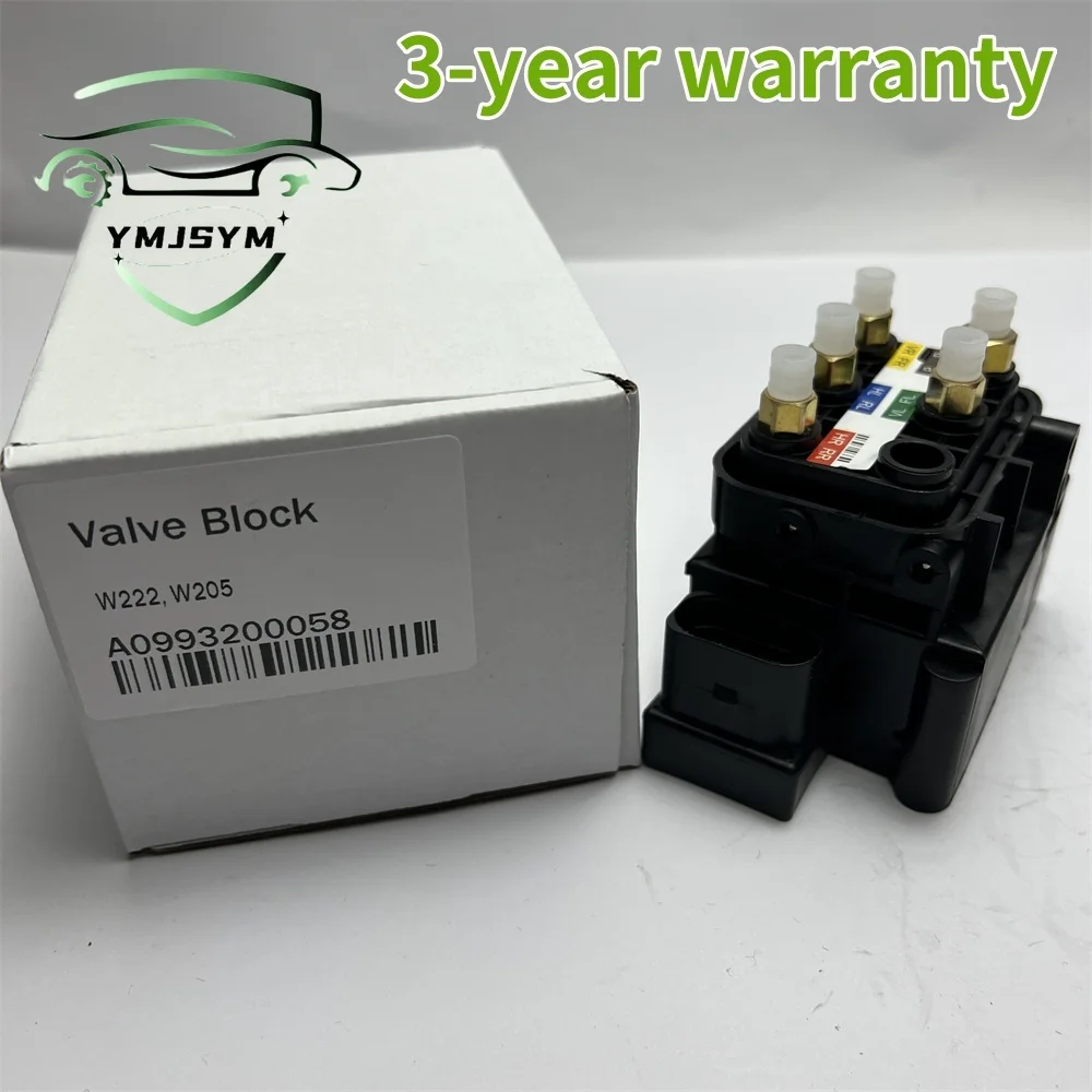 A0993200058 Air Suspension Pneumatic Distributor Valve for Mercedes Benz S-Class W222 A0993200158 High Quality 3 Years Warranty