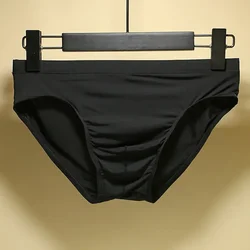 Slip da uomo Sexy Bulge Pouch slip a vita bassa tinta unita traspirante senza cuciture Comfort intimo uomo slip mutandine mutande