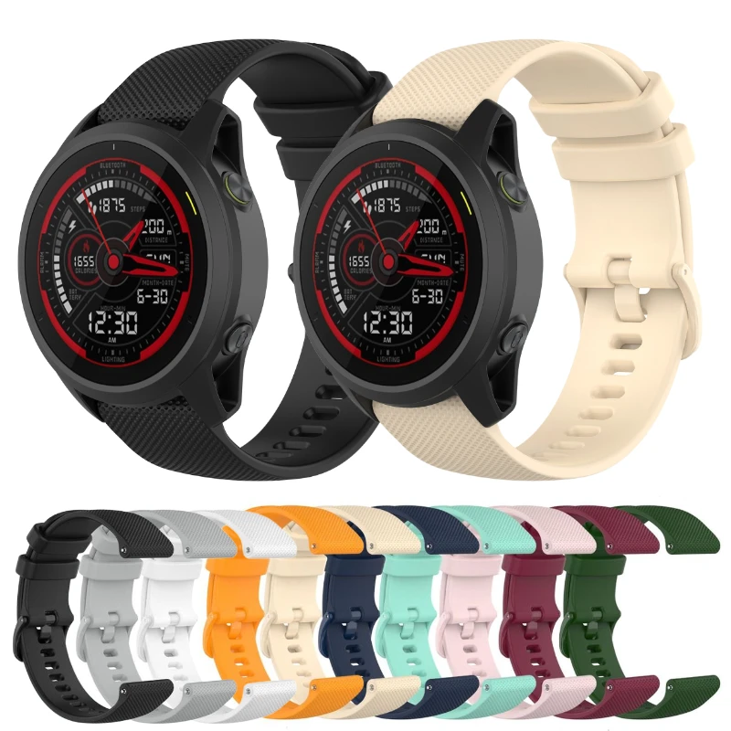

Silicone Strap For Garmin Forerunner 745 Comfortable Bracelet Quick Release For Garmin Forerunner 745 22mm Sports Wristband Band