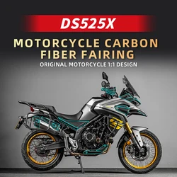 Used For VOGE DS525X DSX525 525X Motorcycle Accessories Upgrade Material Carbon Fiber Protective Sticker Body Plastic Parts Area