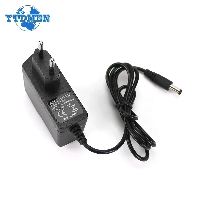 AC-DC 5V 12V 1A  Adapter Power Supply Universal Switch Power Charger 110V To 220V with 8 Conversion Connector Plug