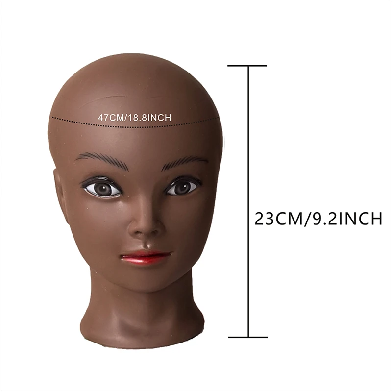 أنثى ماكياج عارضة أزياء رئيس شعر مستعار لصنع الباروكات عرض التجميل القزم التدريب رئيس #3