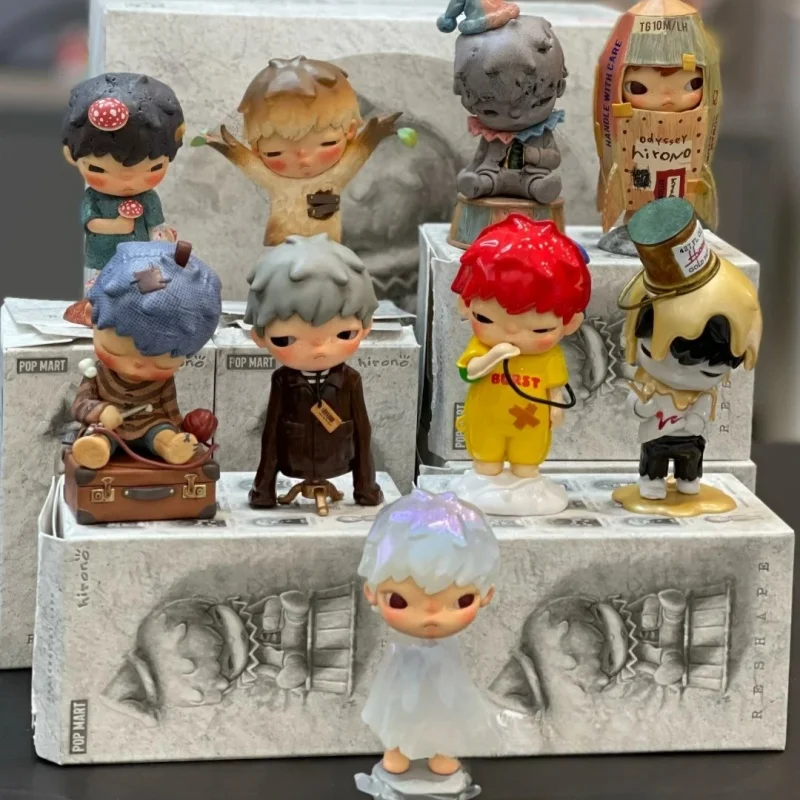 Echte Hirono 5 Reshape Series Blind Box Collection Modellpuppen Guess Bag Statue PVC-Figur Kinderspielzeug Mysteriöses Überraschungsgeschenk