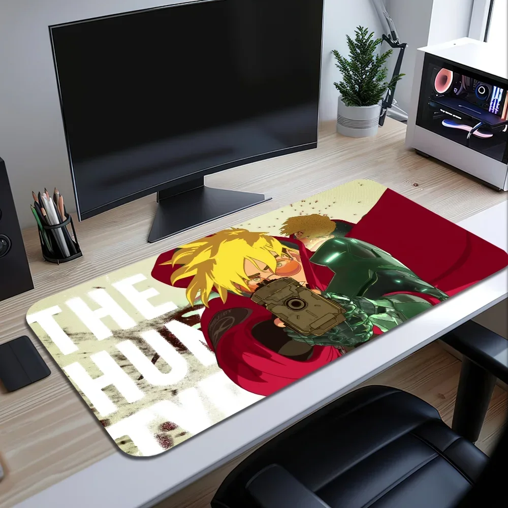 Anime Trigun Stampede For PC Large MousePads Desk Gaming Mouse Pad Stitched Edges  Base Extended