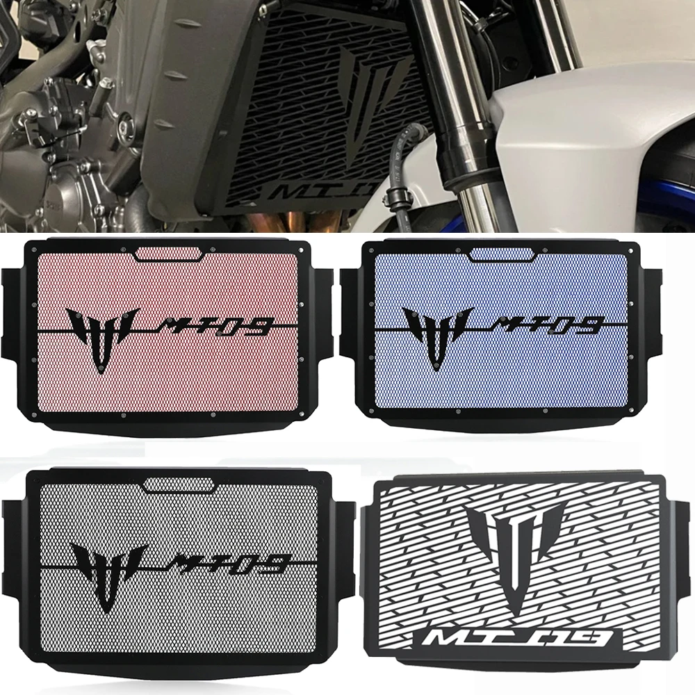 MT 09 Motorcycle Radiator Grille Guard Cover Water Tank Grille Guard Protection For YAMAHA MT09 MT-09 SP 2021 2022 2023 2024