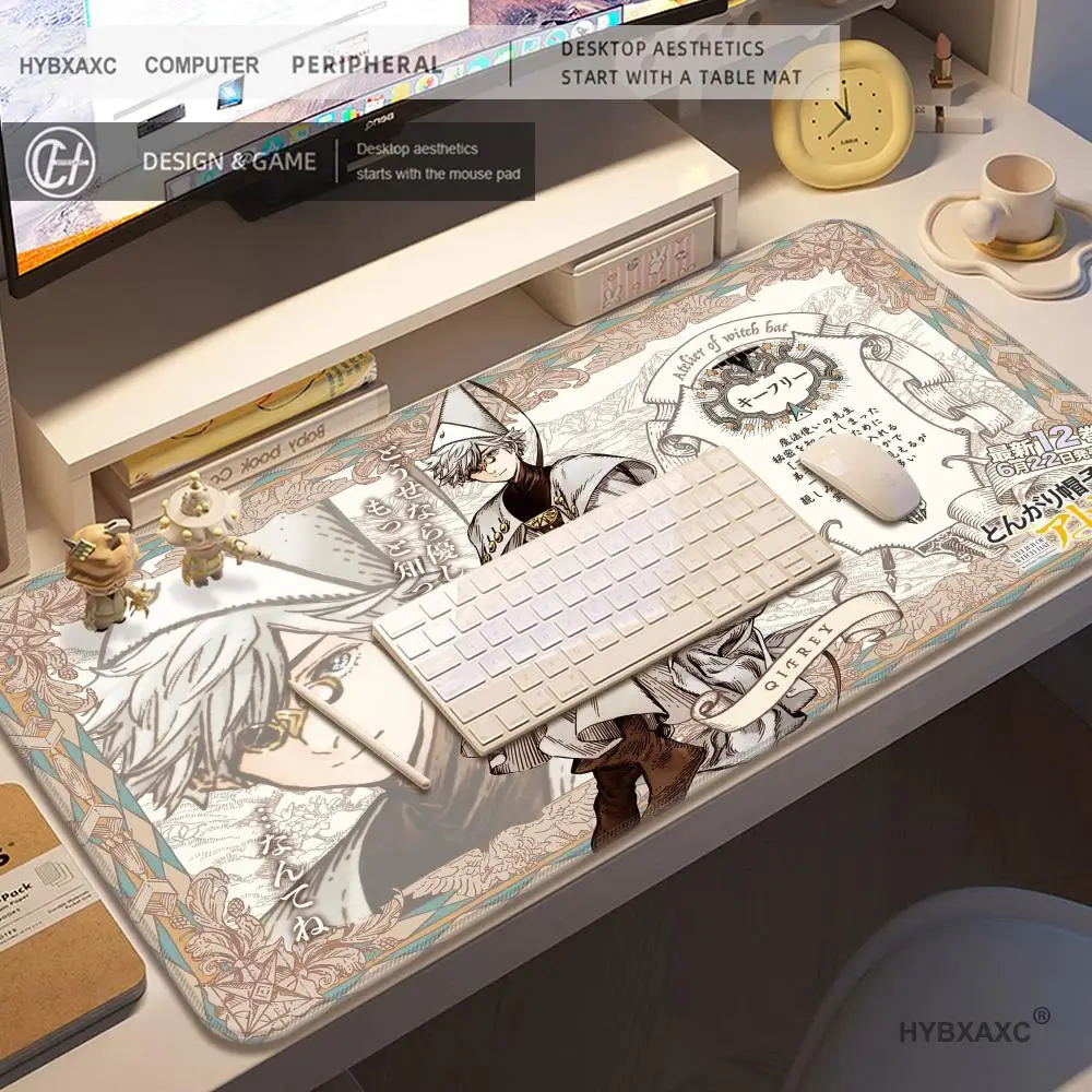 2026 HYBXAXC Anime Witch Hat A-Atelier Mousepad Non-slip Suitable For Office Computers Laptops E-sports Game Desk Mats Keyboard