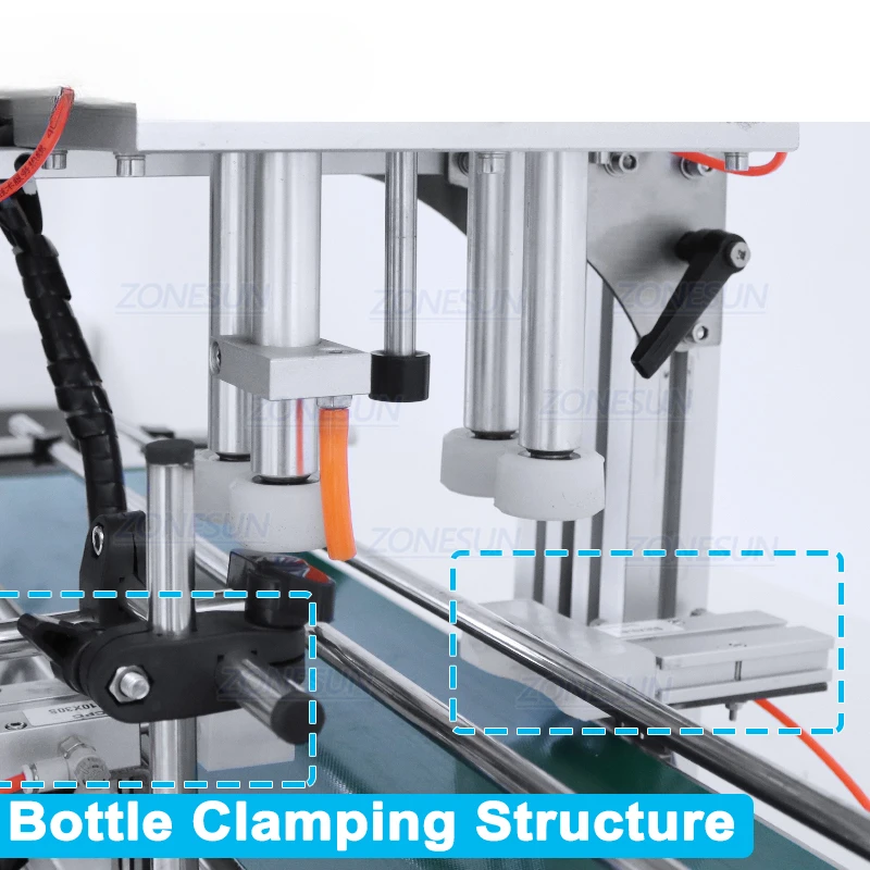 Small Automatic Bottle Cap Tightening Capping Machine With Conveyor Dropper Spray Bottle Screw Cover Sealing Processing Equipme