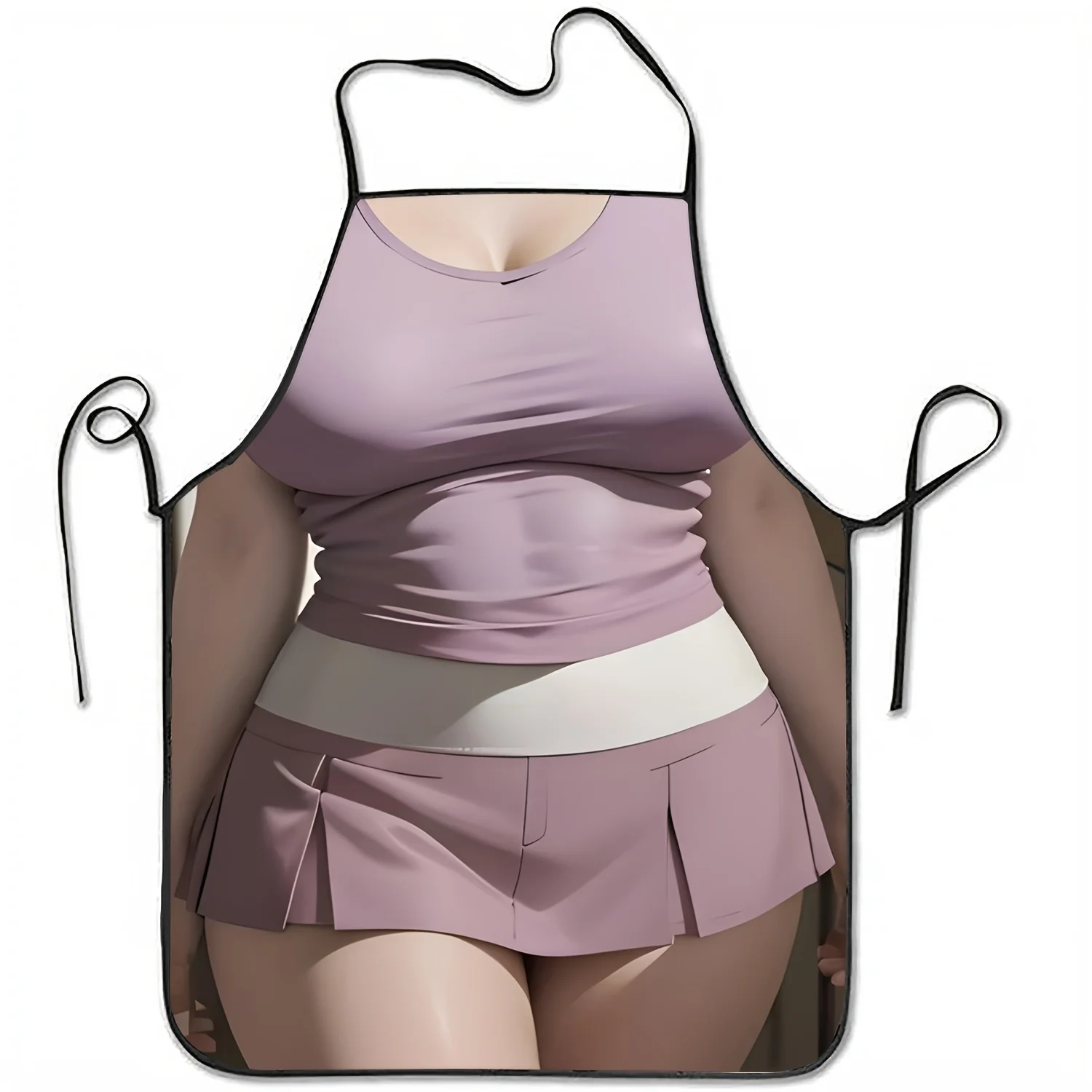 

Фиолетовый теннисный фартук с 2D-принтом, водонепроницаемый, из полиэстера, для кухни, спортивный подарок