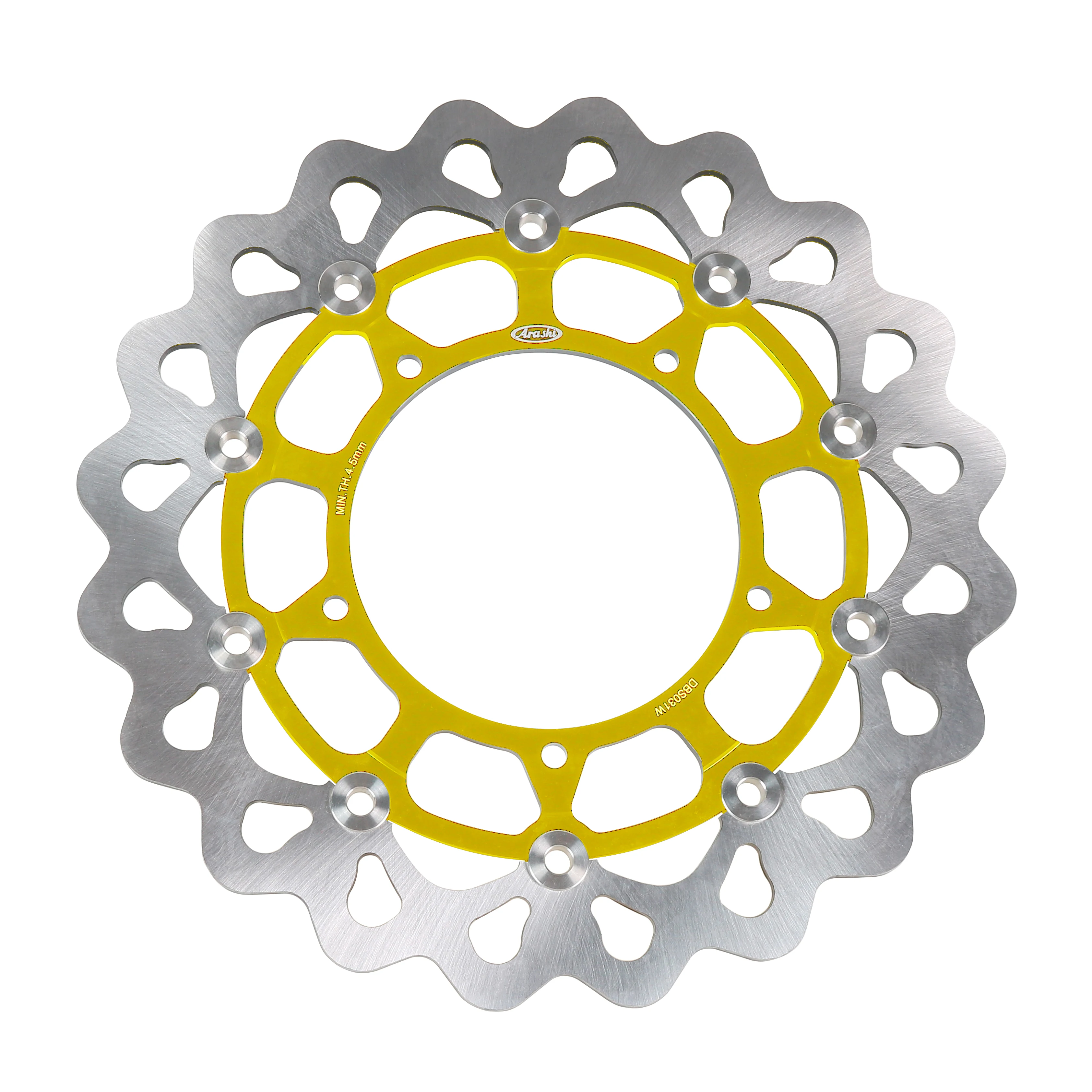 YZF R1 1000 2004-2006 YZF R6 MT-10 V-MAX1700 FZ-10 Anti-lock Braking System Motorcycle Brake Rotor Floating Front Brake