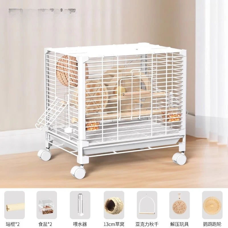 

Large Cage Nest Birds Budgie Bird Cage Big Size Cover Canaries Flying BirdToy Accessories Parrot Nests Outdoor Bird House