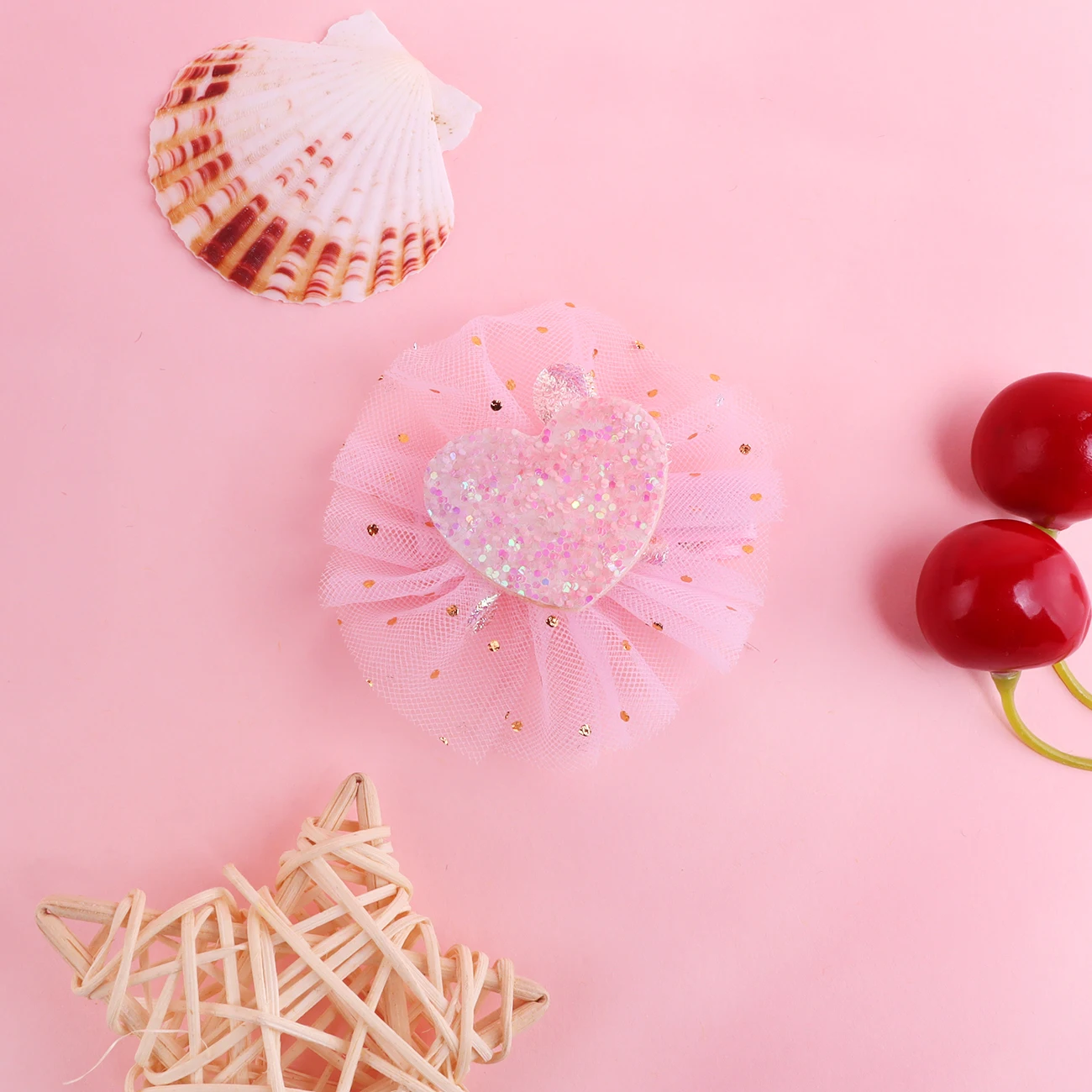 10 Stück handgefertigte glitzernde Haarspangen für Mädchen, Spitzen-Haarspangen, Alligator-Clips & Haarschleifen, niedliche Haaraccessoires für Mädchen – Detail 11