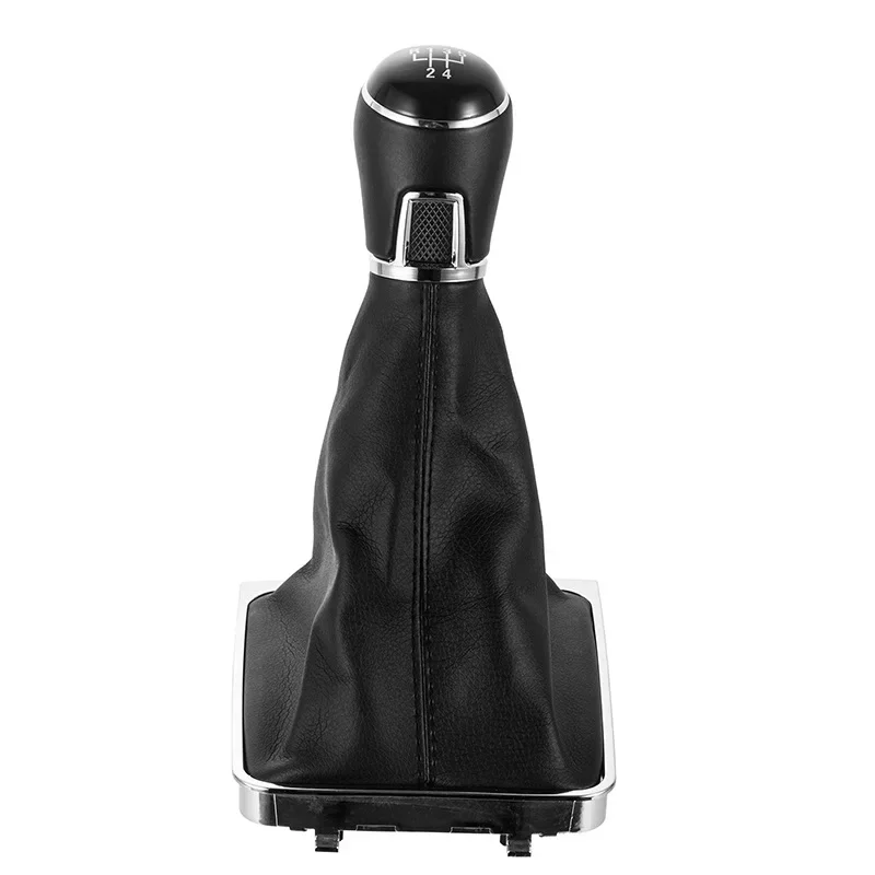 5/6 Speed Gear Shift Knob For Volkswagen VW Passat B7 2011 2012 2013 2014 2015 Lever Stick Gaiter Boot Cover Collar