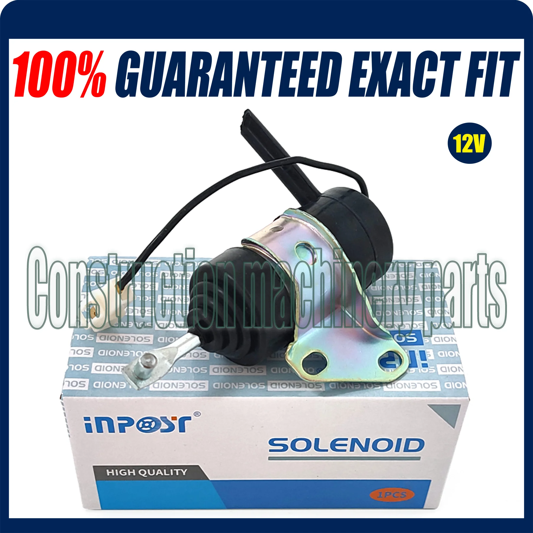 For Kubota Fuel Shut Off Solenoid 16851-60010/16851-60011/16851-60014, Denso 052600-4531