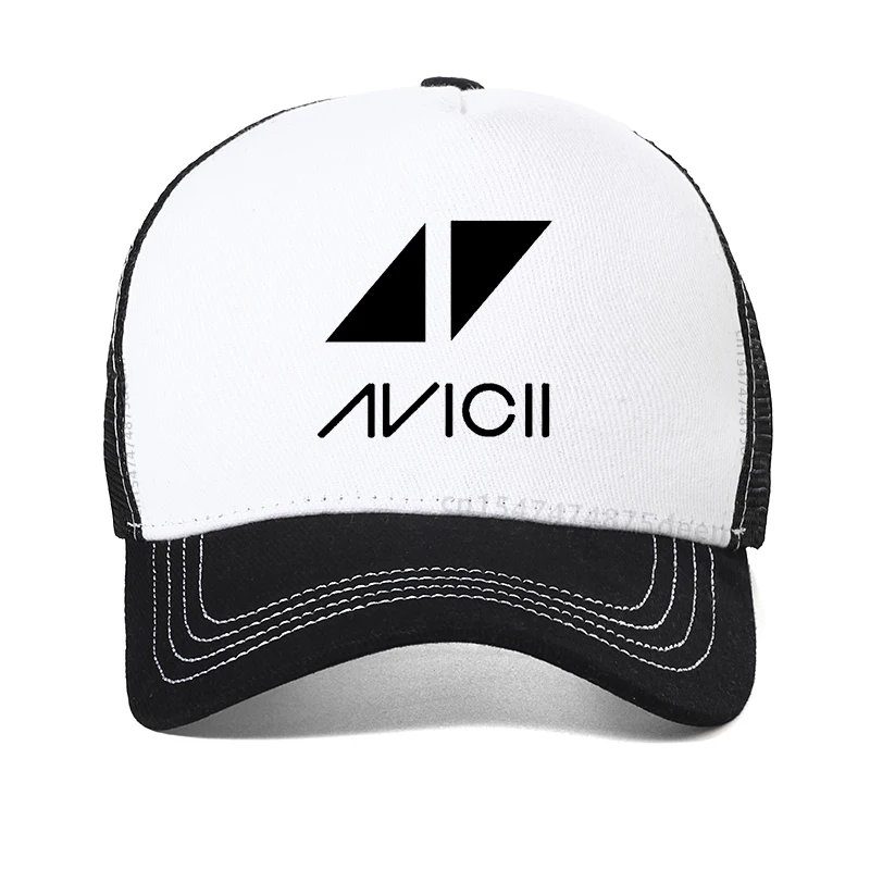 DJ Avicii Men baseball cap high quality Cotton Man Rock hip-hop caps summer lady Mesh breathable trucker hat Snapback