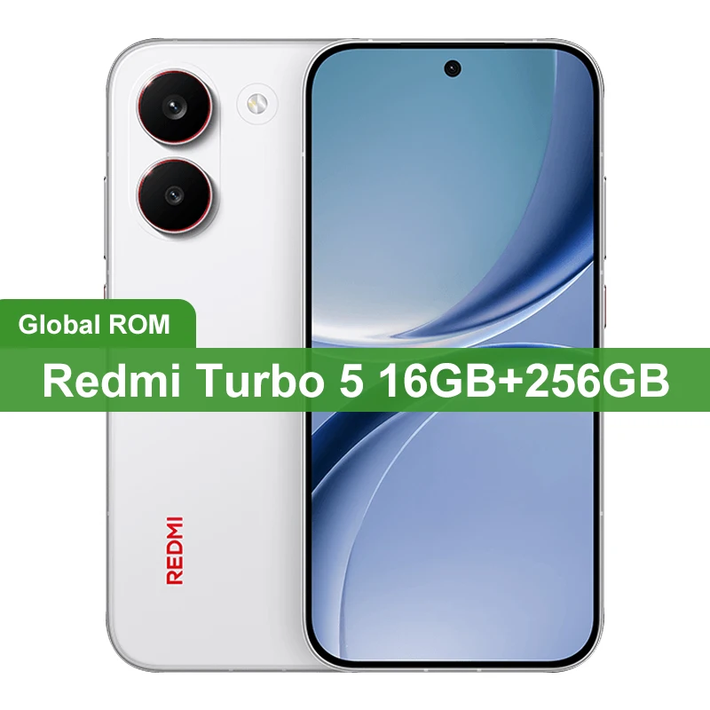 CN Global ROM Redmi Turbo 5 256GB/512GB Dimensity 8500-Ultra 6.59