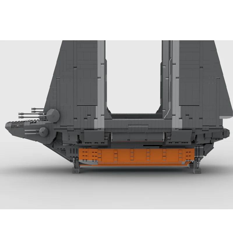 Star Movie Modell Moc Bausteine Modulare Klasse Heavy Cargo Shuttle Technologie Blöcke Weihnachten DIY Spielzeug Bau Geschenke