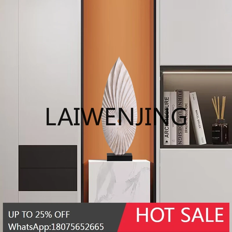 Sample Room Decoration Abstract Wood Carving Entrance Decoration Living Room TV Cabinet Sculpture Art Furnishings