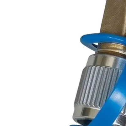 Car Three-Way Valve Connector Brass For Auto AC Vacuum Gauge Air Conditioning Maintenance Tool With Flow Control And Lanyard