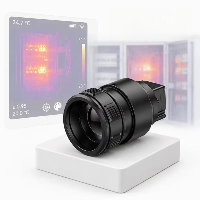 ISE612 Thermal Imaging Camera mm Lens Mobile Phone Core for Night Outdoor Hunting Low Noise Design