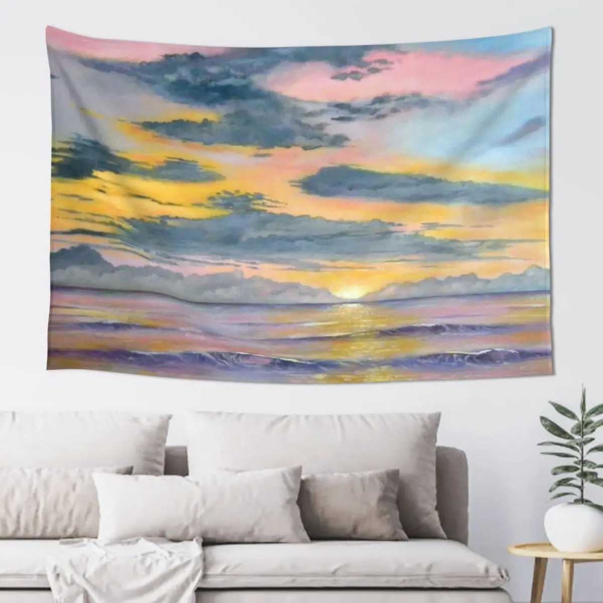 

Here Comes the Sun Tapestry Bedrooms Decor Funny Tapestry