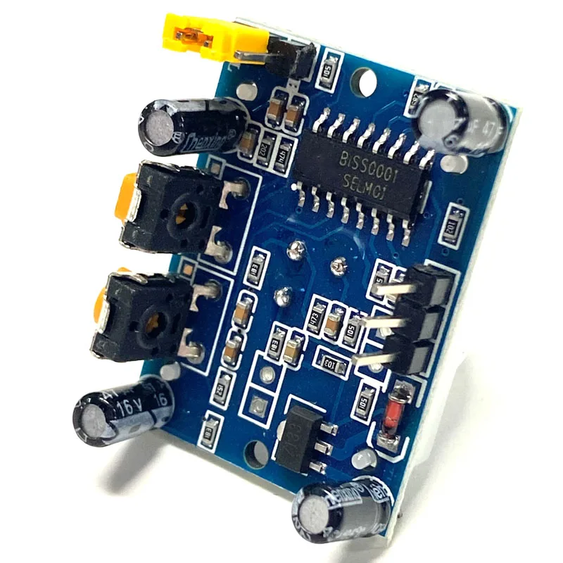 Capteur infrarouge pyroélectrique HC-SR501 humain, Module de détection bleu de sonde importé