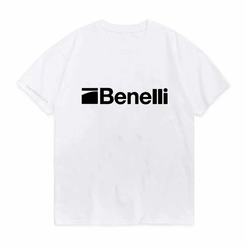 Benelli Armi SpA Rifles Firearms Shotguns Pistols Revolver men T Shirts Casual Summer Round Neck Clothing Cotton Tops for Male
