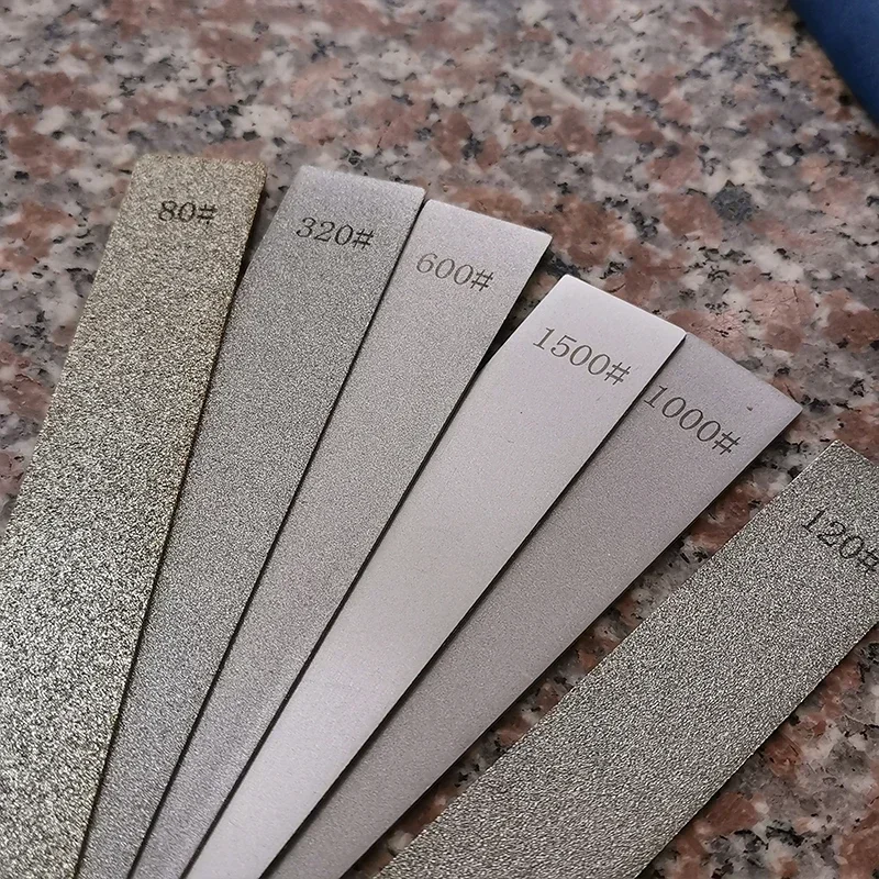 

6-piece setDiamond Stone No Base Bar Used Knife Sharpener Diamond Whetstone Grinding Stone Sharpening Stone Bars Kitchen Tool