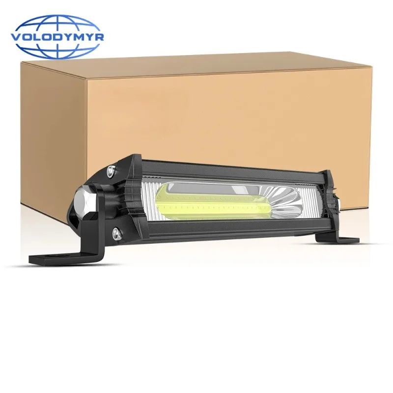 

Volodymyr Car LED Strip Light Mini Single Row COB 9W Modified Daytime Running Light Motorcycle Auxiliary Light