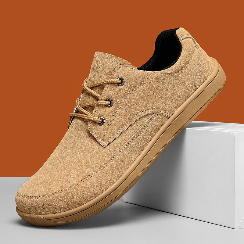 

Fashion Unisex Wider Shoes Breathable Mesh Men Barefoot Wide-toed Shoes New Flats Soft Zero Drop Sole Wider Toe Sneakes Big Size